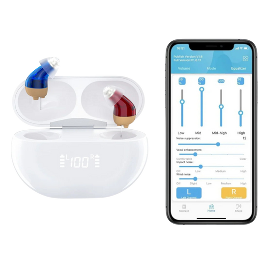 VoiceVivid™  Micro CIC Smart Hearing (App Controlled)